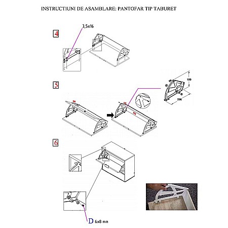 Pantofar tip Taburete Miko stejar [8]