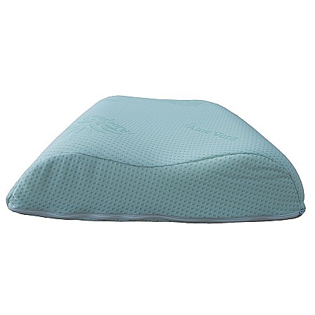 Perna Ergonomica Memory Aloe Vera, 42x72x12 cm, sustinere ortopedica, husa detasabila, lavabila la 40°C [2]