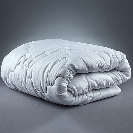 Produse - Pilota de iarna din bumbac, 200x220 cm, matlasata, umplutura bilute siliconizate, densitate 400 g/m², lavabila la 95°C, alb