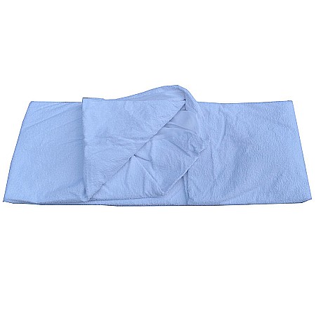 Protectie impermeabila saltea, bumbac, 140x200 cm, interior poliuretan, lavabila la 90°C, alb [8]