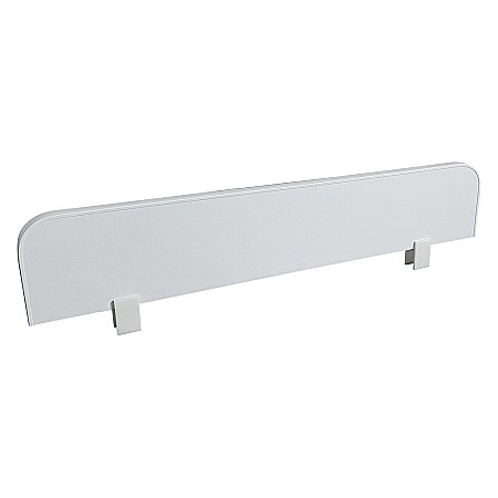 Produse - Protectie laterala pentru pat copii detasabila, cu cleme, Pal Melaminat, 70x14 cm, alb
