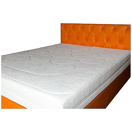 Saltea cu arcuri, Cronos HR Spring Comfort 180x200x24cm, cu spuma poliuretanica HR 3,5 cm pe ambele fete, husa detasabila tricot, hipoalergenic, fermitate medie, Saltsib [3]