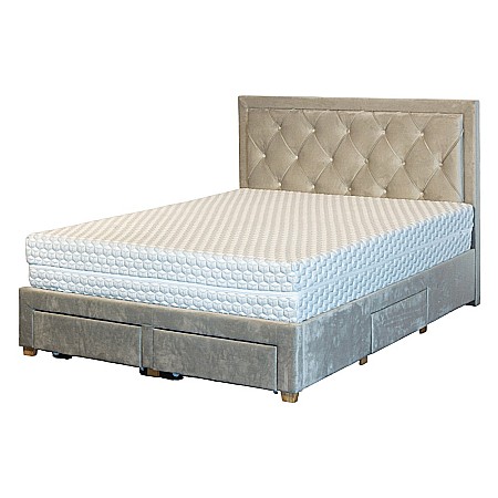 Saltele cu arcuri impachetate individual - Saltea cu arcuri impachetate individual, Neptun Memory Pocket Comfort 140x200x30cm, 7 zone de confort, spuma poliuretanica HR, memory foam 4 cm, husa detasabila 3D, hipoalergenica, fermitate medie, Saltsib