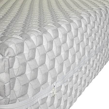 Saltea cu arcuri impachetate individual, Neptun Memory Pocket Comfort 180x200x30cm, 7 zone de confort, spuma poliuretanica HR, memory foam 4 cm, husa detasabila 3D, hipoalergenica, fermitate medie, Saltsib [12]