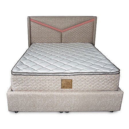 Saltea cu arcuri individuale, Pocket Memory Piemond cu topper, 160x200x32cm, fermitate medie spre soft, memory foam 2,5 cm, husa matlasata, sistem de aerisire perimetral, greutate maxima sustinuta 100 kg/utilizator, Saltex [1]