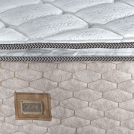 Saltea cu arcuri individuale, Pocket Memory Piemond cu topper, 180x200x32cm, fermitate medie spre soft, memory foam 2,5 cm, husa matlasata, sistem de aerisire perimetral, greutate maxima sustinuta 100 kg/utilizator, Saltex [7]