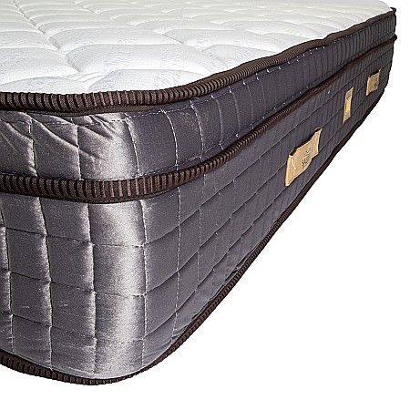 Saltea cu arcuri individuale, Pocket Memory Platinum, 140x200x30cm, fermitate mediu spre soft, memory foam 2,5 cm, husa matlasata, sistem de aerisire perimetral, greutate maxima sustinuta 100 kg/utilizator, Saltex [4]