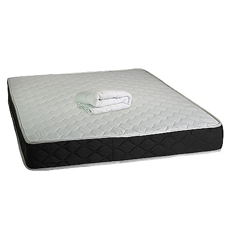 Saltele cu plasa de arcuri - Saltea cu arcuri, Superortopedica Luna 140x200x20 cm, plasa de arcuri Bonell, sistem de aerisire perimetral, Saltsib plus pilota microfibra iarna, lavabila la 95°C