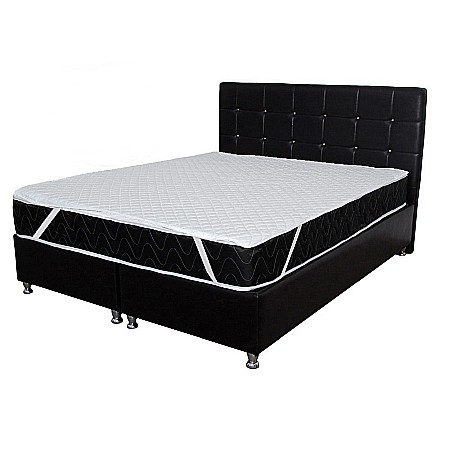 Saltea cu arcuri, Superortopedica Luna 160x200x20 cm, plasa de arcuri Bonell, sistem de aerisire perimetral, Saltsib plus husa hipoalergenica, lavabila la 95°C [1]
