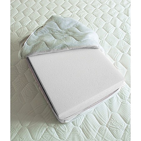 Saltea cu spuma, Hydra Comfort Flex 90x190x16cm, fermitate mediu spre tare, hipoalergenica, husa detasabila, Saltsib [2]