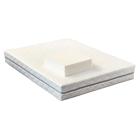 Saltea cu spuma, Mercur Comfort Flex Plus 140x200x20cm, fermitate mediu spre tare, hipoalergenica, husa detasabila, Saltsib [3]