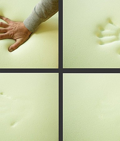 Saltea cu spuma poliuretanica HR, Memory Foam 4cm, Zeus Memory Comfort Dodolut 140x200x20cm,  husa detasabila tricot, hipoalergenica, fermitate tare, greutate maxima sustinuta 150 kg/persoana, Saltsib [6]
