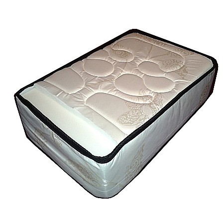 Saltea cu spuma, Venus Eco Memory 90x190x17cm, cu spuma poliuretanica, memory foam 2 cm, fermitate mediu spre tare, Saltsib [1]