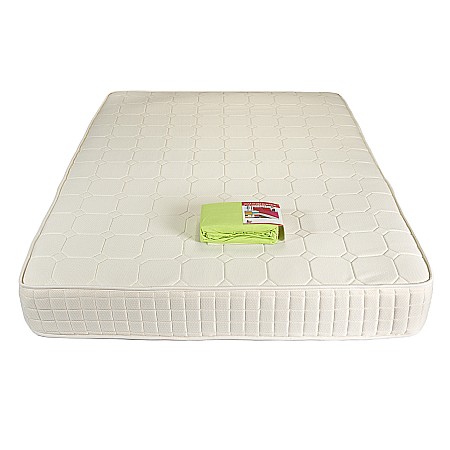 Saltele SaltConfort - Saltea ortopedica 160x190 cm Salt Confort Dafin Lux, cu arcuri Bonell, fermitate medie, fata vara-iarna