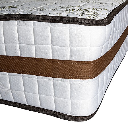 Saltea ortopedica cu arcuri, Lotus Forte Super Ortopedic 120x190x30cm, fermitate mediu spre tare, plasa de arcuri Bonell, fara vara-iarna, banda de aerisire spaceair, Salt Confort [3]