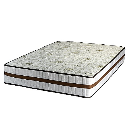 Saltele SaltConfort - Saltea ortopedica cu arcuri, Lotus Forte Super Ortopedic 125x190x30cm, fermitate mediu spre tare, plasa de arcuri Bonell, fara vara-iarna, banda de aerisire spaceair, Salt Confort