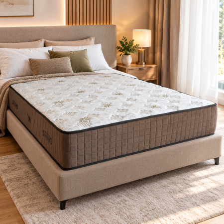 Produse - Saltea ortopedica cu arcuri, Lotus Forte Super Ortopedic 140x190x30cm, fermitate mediu spre tare, plasa de arcuri Bonell, fara vara-iarna, banda de aerisire spaceair, Salt Confort