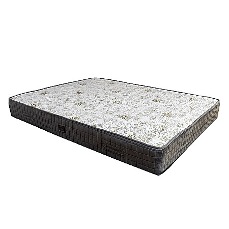 Saltele cu plasa de arcuri - Saltea ortopedica cu arcuri, Roza Super Lux Ortopedic 200x200x25cm, fermitate mediu spre tare, plasa de arcuri Bonell, fara vara-iarna, banda de aerisire spaceair, greutate maxima sustinuta 100 kg/utilizator, Salt Confort