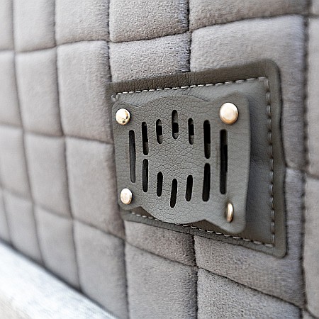 Saltea ortopedica cu arcuri, Roza Super Lux Ortopedic 130x190x25cm, fermitate mediu spre tare, plasa de arcuri Bonell, reversilbila, banda de aerisire spaceair, greutate maxima sustinuta 100 kg/utilizator, Salt Confort [2]