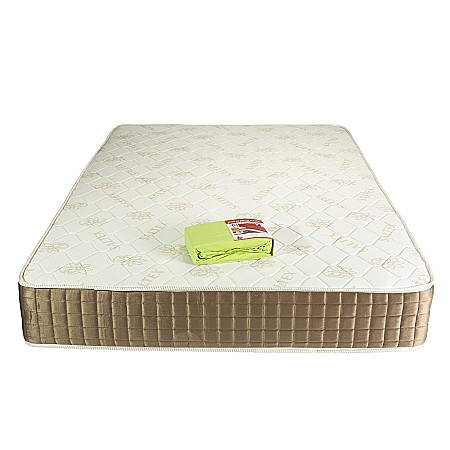 Produse - Saltea ortopedica cu arcuri, Super Ortopedica Lux Roma, 140x200x23cm, fermitate tare, plasa arcuri tip Bonell, fata vara-iarna, sistem aerisire perimetral, Saltex