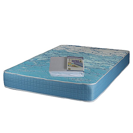 Producator Saltele - Saltea ortopedica cu spuma, Memory Foam Paris, 160x200x23cm, fermitate tare, spuma poliuretanica, memory foam 5 cm, sistem de aerisire perimetral, Saltex