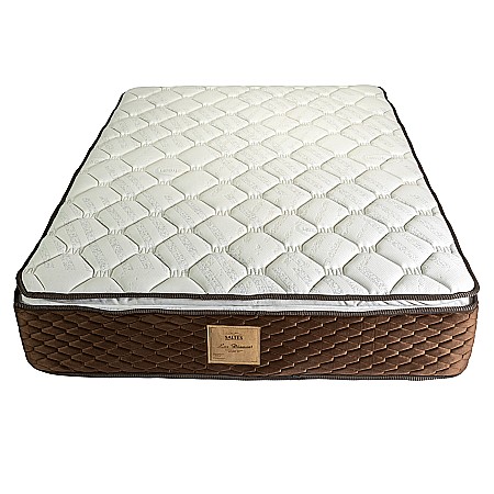 Saltea ortopedica, Lux Memory Piemond cu topper, 140x200x32cm, fermitate tare, cu plasa arcuri, memory foam 2,5 cm, husa matlasata, sistem de aerisire perimetral, greutate maxima sustinuta 120 kg/utilizator, Saltex [1]
