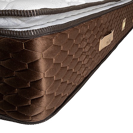 Saltea ortopedica, Lux Memory Piemond cu topper, 180x200x32cm, fermitate tare, cu plasa arcuri, memory foam 2,5 cm, husa matlasata, sistem de aerisire perimetral, greutate maxima sustinuta 120 kg/utilizator, Saltex [8]