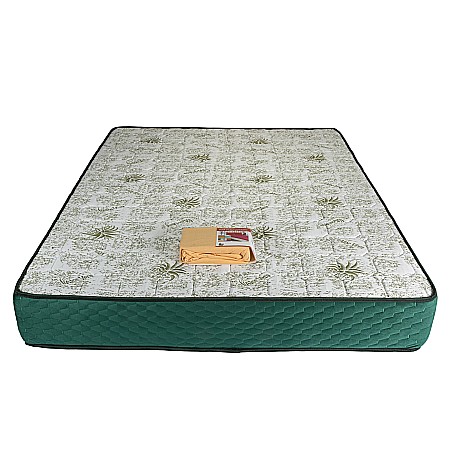 Saltele SaltConfort - Saltea ortopedica, Memory Foam Crin, 160x200x25cm, fermitate tare, cu spuma poliuretanica, memory foam 5 cm, sistem de aerisire perimetral, Salt Confort