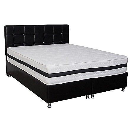Saltea ortopedica, Memory Foam Dalia, 160x200x30cm, fermitate mediu spre tare, cu plasa de arcuri Bonell, memory foam 5 cm pe ambele parti, sistem de aerisire spaceair, Salt Confort [1]
