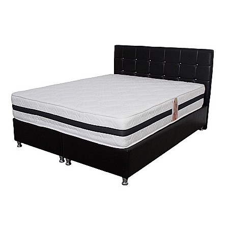 Saltea ortopedica, Memory Foam Dalia, 160x200x30cm, fermitate mediu spre tare, cu plasa de arcuri Bonell, memory foam 5 cm pe ambele parti, sistem de aerisire spaceair, Salt Confort [0]