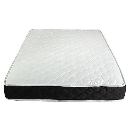 Produse - Saltea ortopedica, Praga 90x200x22 cm, cu plasa de arcuri tip Bonell, box spring system, fermitate medie, sistem de aerisire perimetral, Saltsib