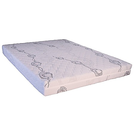 Saltea ortopedica, Saturn Memory Plus Comfort 140x200x20cm, cu spuma poliuretanica HR, memory foam 4 cm, husa detasabila tricot, hipoalergenica, fermitate mediu spre tare, Saltsib [2]