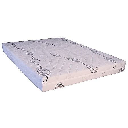 Saltea ortopedica, Saturn Memory Plus Comfort 90x200x20cm, cu spuma poliuretanica HR, memory foam 4 cm, husa detasabila tricot, hipoalergenica, fermitate mediu spre tare, Saltsib [2]