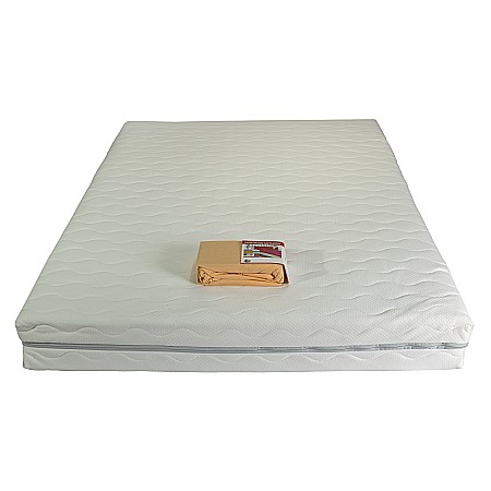 Saltele Saltsib - Saltea ortopedica, Terra Standard Spring Comfort 180x200x26cm, cu plasa de arcuri Bonell, husa detasabila tricot, hipoalergenica, fermitate mediu spre tare, Saltsib