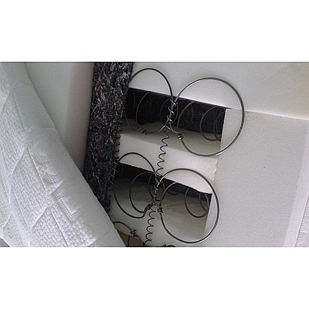 Saltea ortopedica, Ulise Standard Spring Comfort 160x200x30cm, cu plasa de arcuri Bonell, husa detasabila tricot, hipoalergenica, fermitate tare, Saltsib [4]