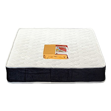 Saltea Superortopedica Optima Silver Care, cu plasa de arcuri, margine antilasare, sistem de aerisire 180x200x24 cm [1]
