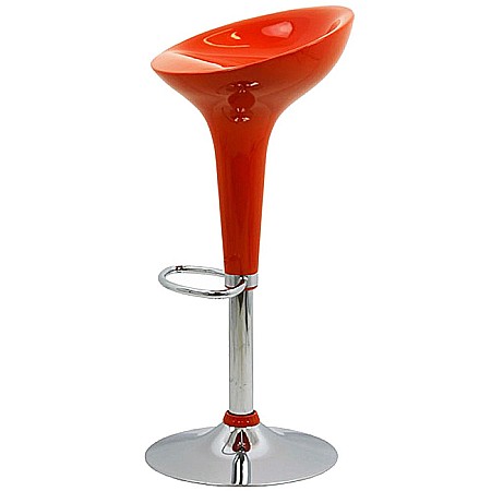 Scaun bar ABS 101, rotativ, cadru cromat, inaltime ajustabila, suport picioare, 100 kg [1]