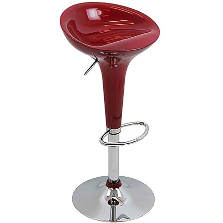 Scaune bar - Scaun bar ABS 101, rotativ, cadru cromat, inaltime ajustabila, suport picioare, 100 kg