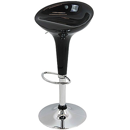 Scaune bar - Scaun bar ABS 101, rotativ, cadru cromat, inaltime ajustabila, suport picioare, 100 kg