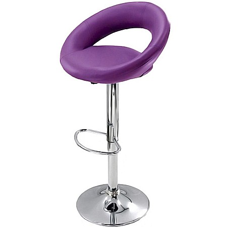 Scaune bar - Scaun bar cu spatar ABS 151, rotativ, cadru cromat, inaltime reglabila, suport picioare, 100 kg