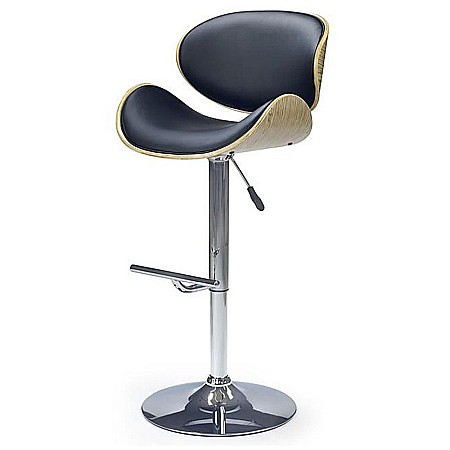 Scaun bar HM H44 negru [1]
