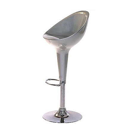 Scaune bar - Scaun bar polipropilena, ABS 105, rotativ, baza cromata, suport picioare, inaltime ajustabila, 90 kg