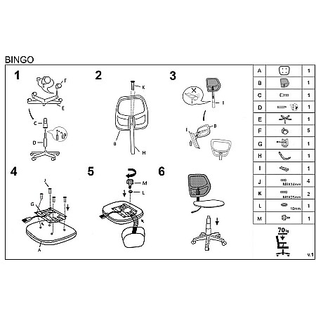 Scaun birou copii HM Bingo, stofa, baza polipropilena, inaltime reglabila, rotatie 360°, 70 kg, roz [2]