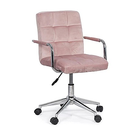 Scaune birou copii - Scaun birou copii OFF 328V, ergonomic, catifea, inaltime reglabila, rotativ, 80 kg