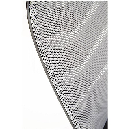 Scaun birou cu mesh HM Lovren, ergonomic, suport lombar, inaltime reglabila, cotiere rabatabile, baza polipropilena, 100 kg, negru/gri [4]