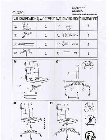 Scaun birou cu stofa tip catifea SL Q020, inaltime reglabila, cadru cromat, rotatie 360°, roti pivotante, 90 kg, Gri [2]