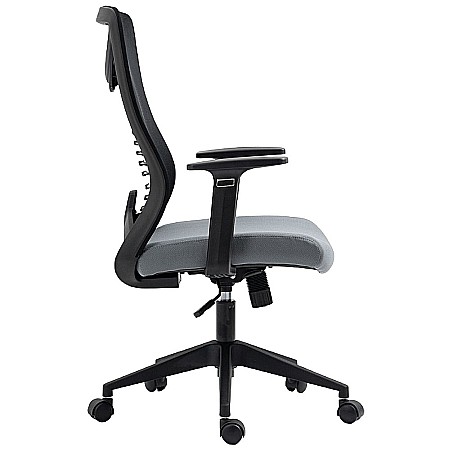 Scaun birou ergonomic SL Q330 Negru/Gri [6]