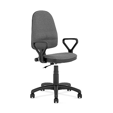 Scaun birou HM Bravo gri - negru [0]
