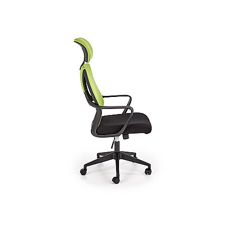 Scaun birou HM Valdez negru-verde [1]