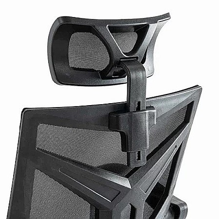 Scaun birou mesh OFF434, ergonomic, rabatabil, cu tetiera, respirabil,100 kg [7]